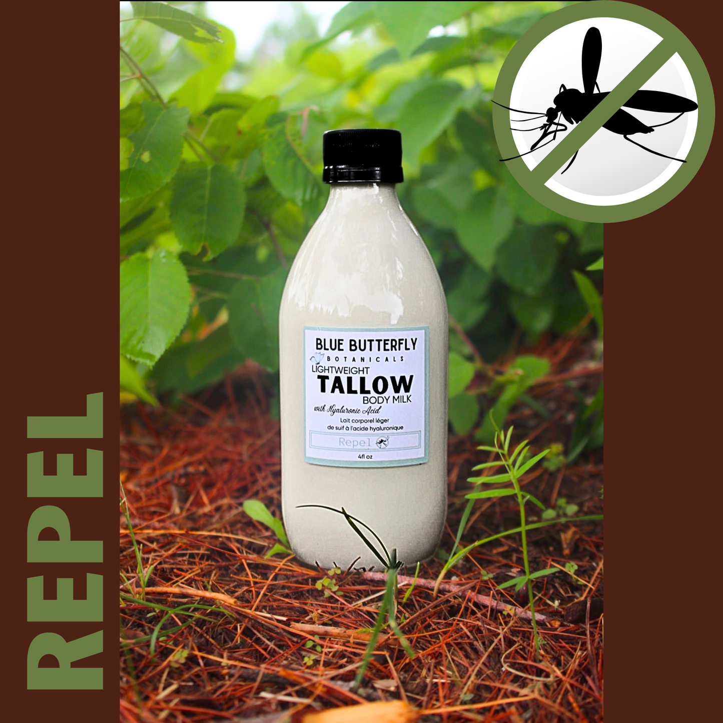 Repel - Lightweight Tallow Body Milk with hyaluronic acid