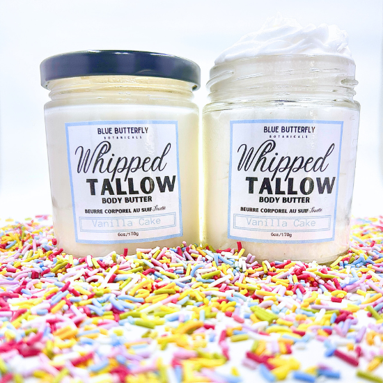 Vanilla Cake - Whipped Tallow Body Butter Moisturizer