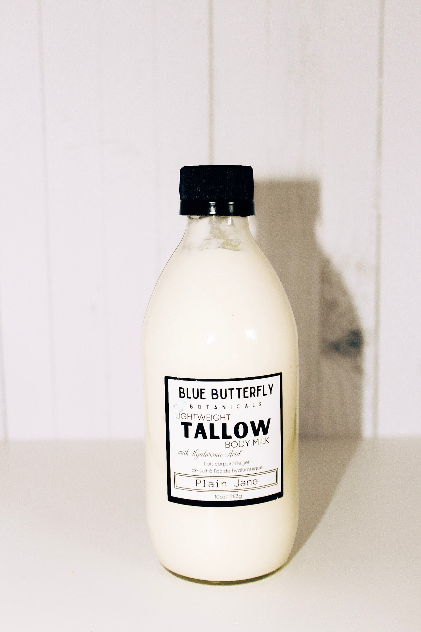 Plain Jane- Lightweight Tallow Body Milk - All Natural Tallow Moisturizer with Hyaluronic Acid | 10oz